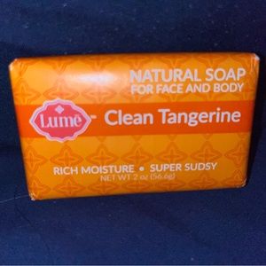 BRAND NEW (never opened) LUME Natural Soap for face and body (Clean Tangerine)